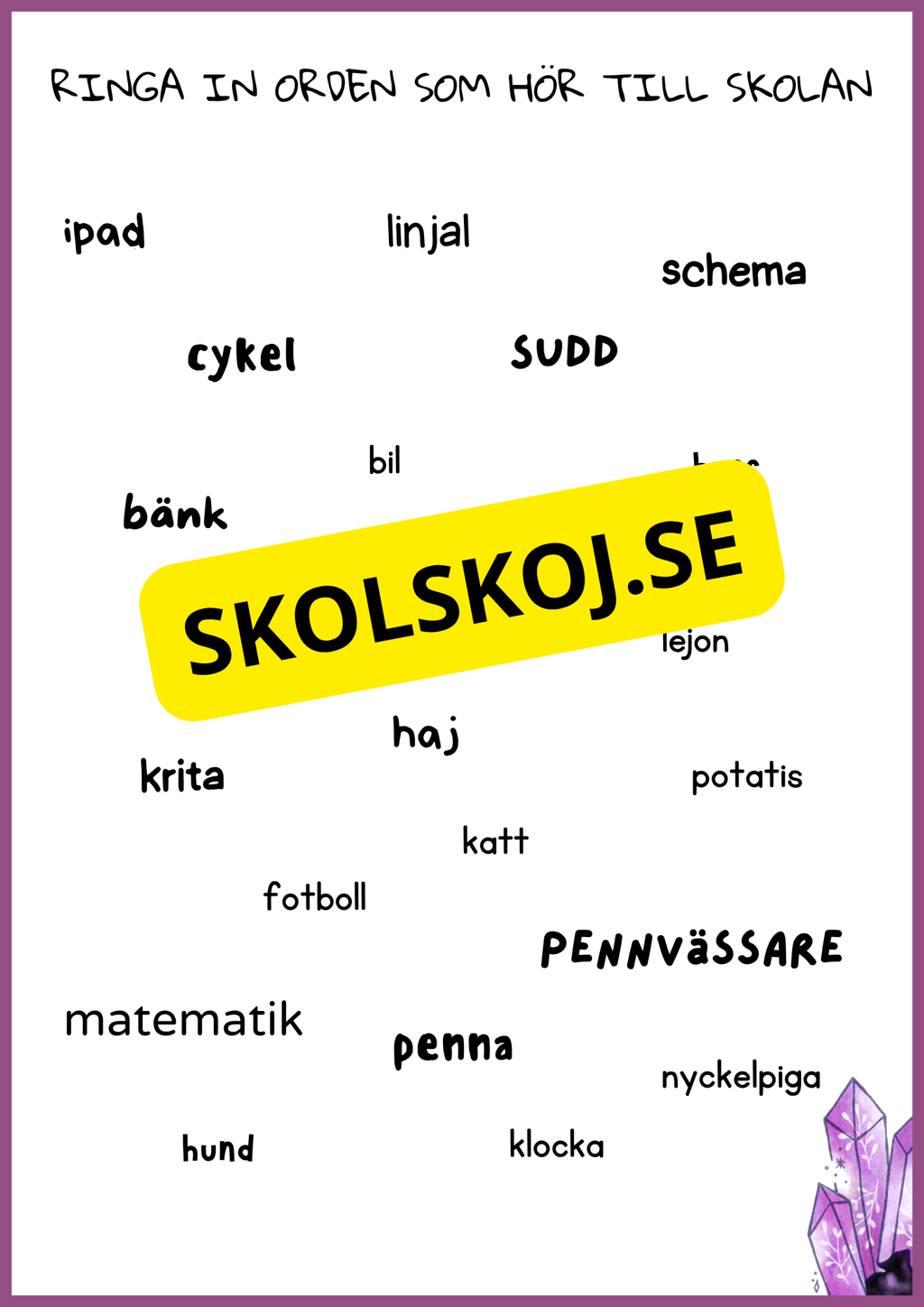 Skolstart - Vi är tillbaka