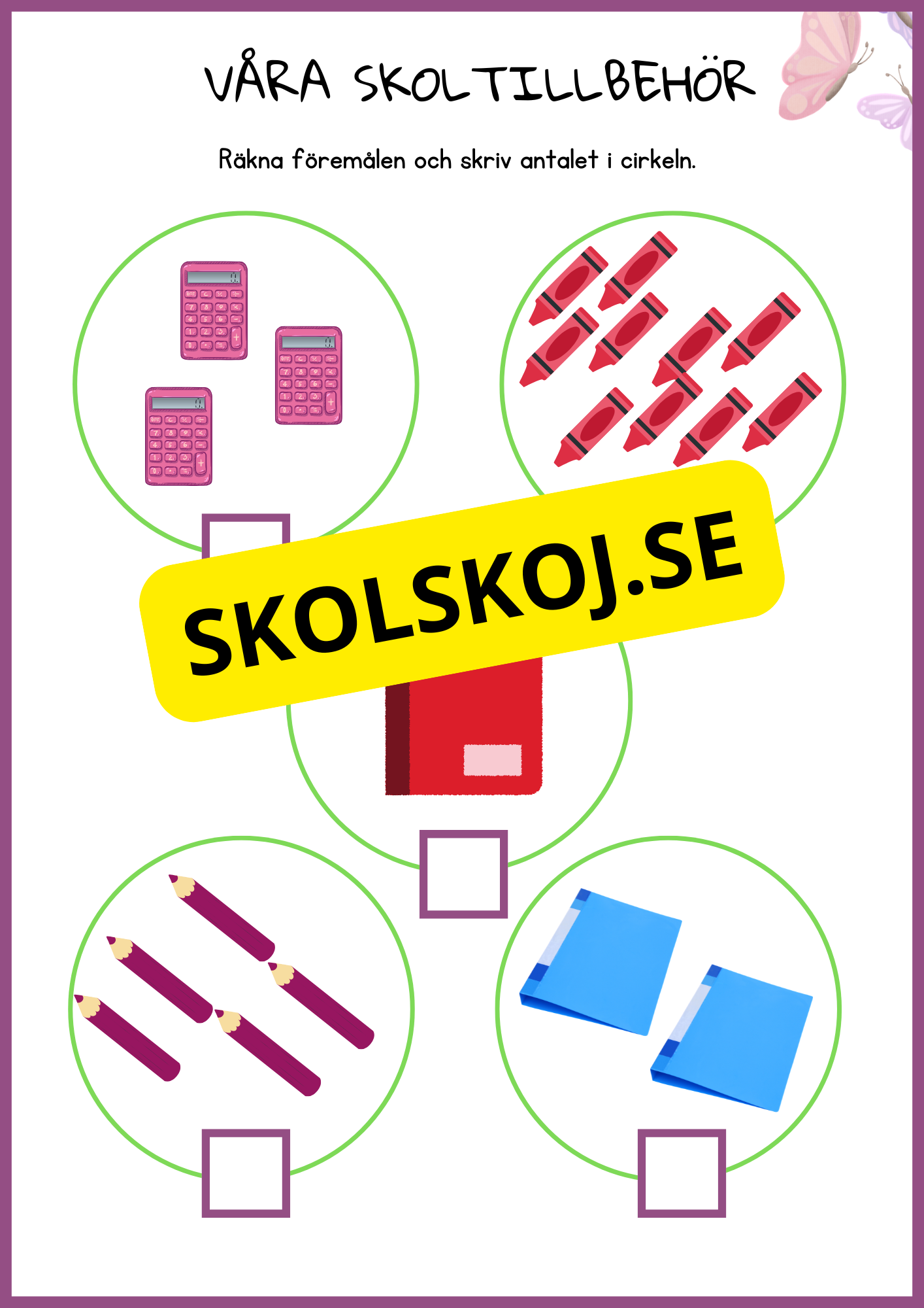 Skolstart - Vi är tillbaka