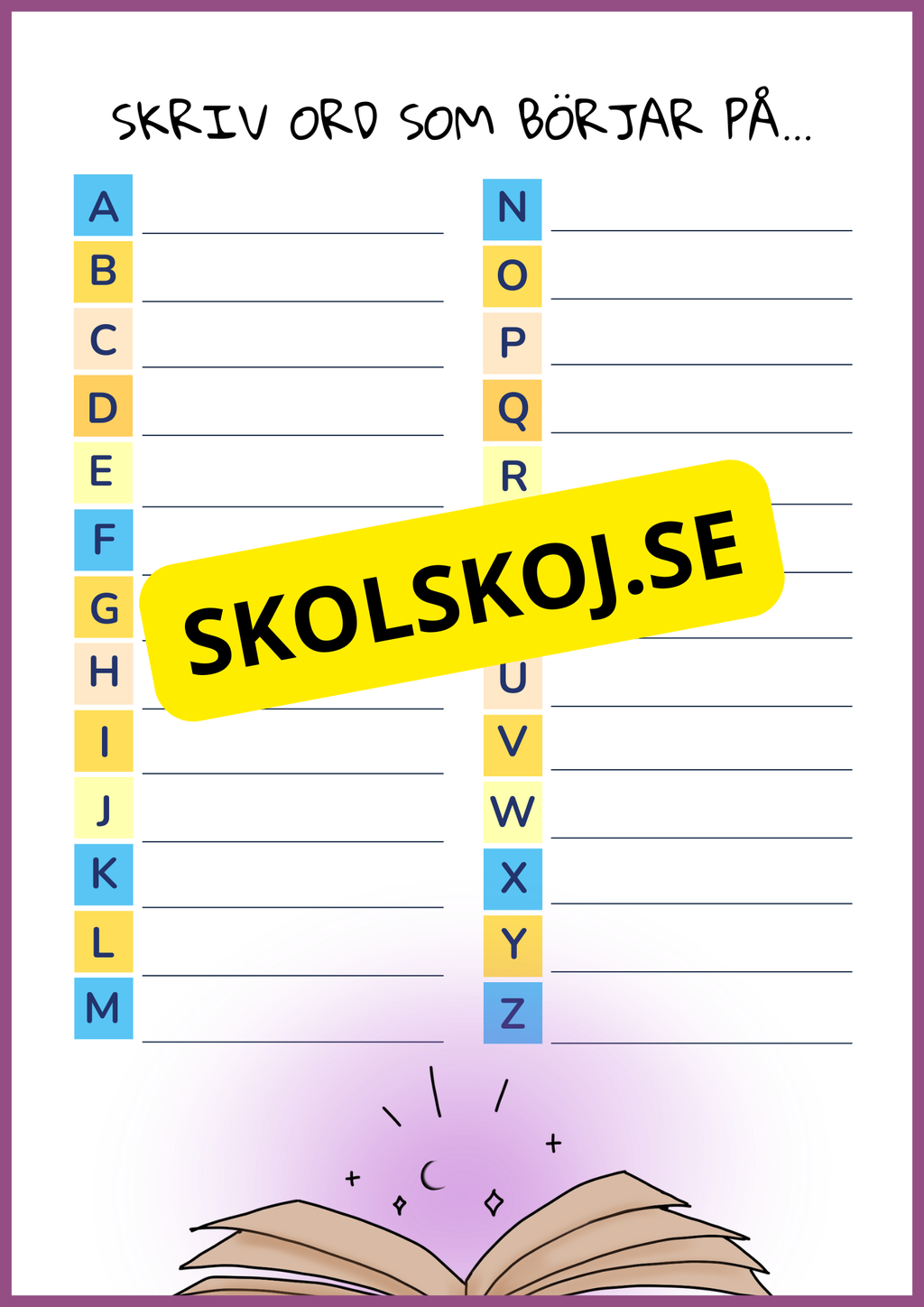 Skolstart - Vi är tillbaka