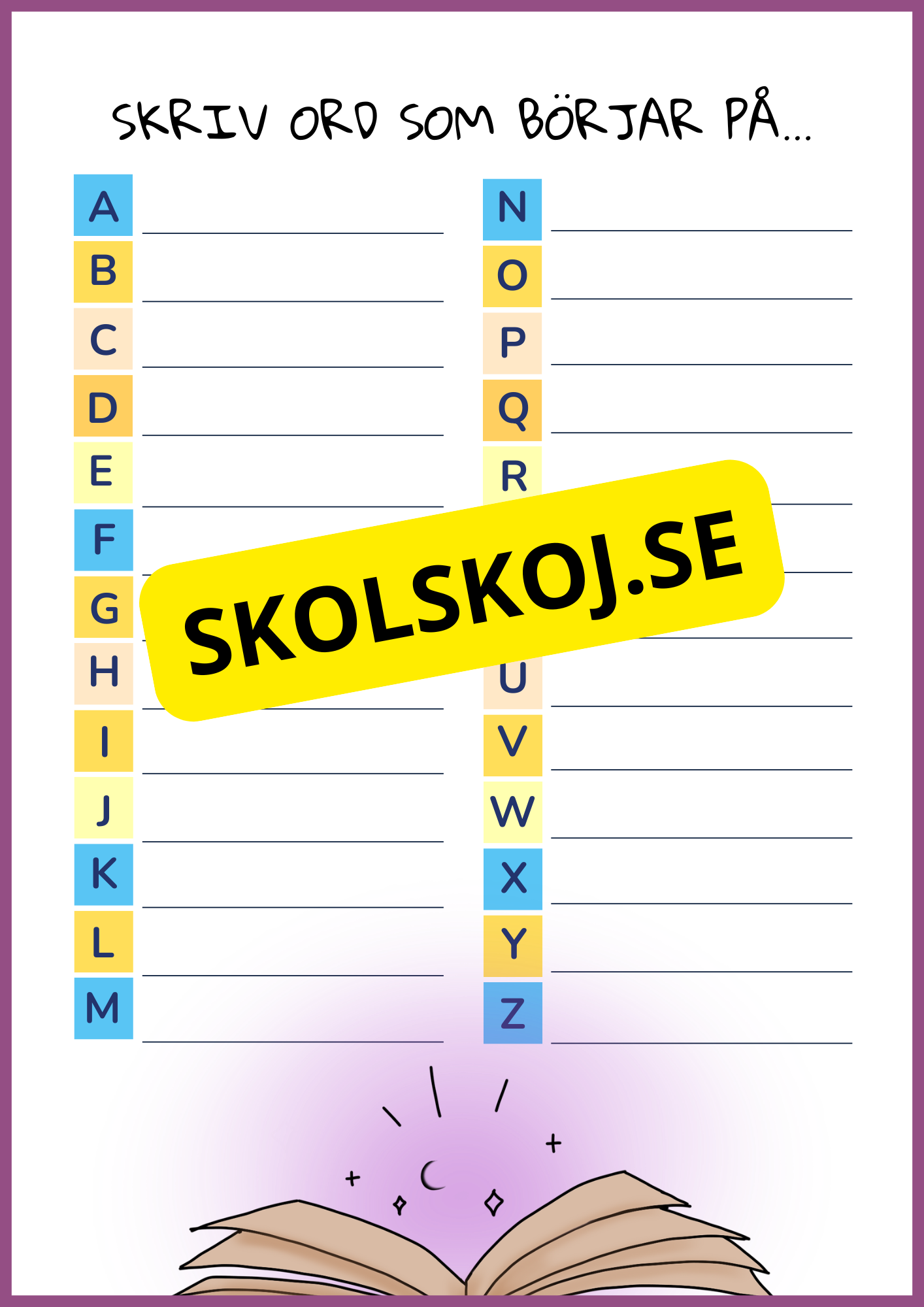 Skolstart - Vi är tillbaka