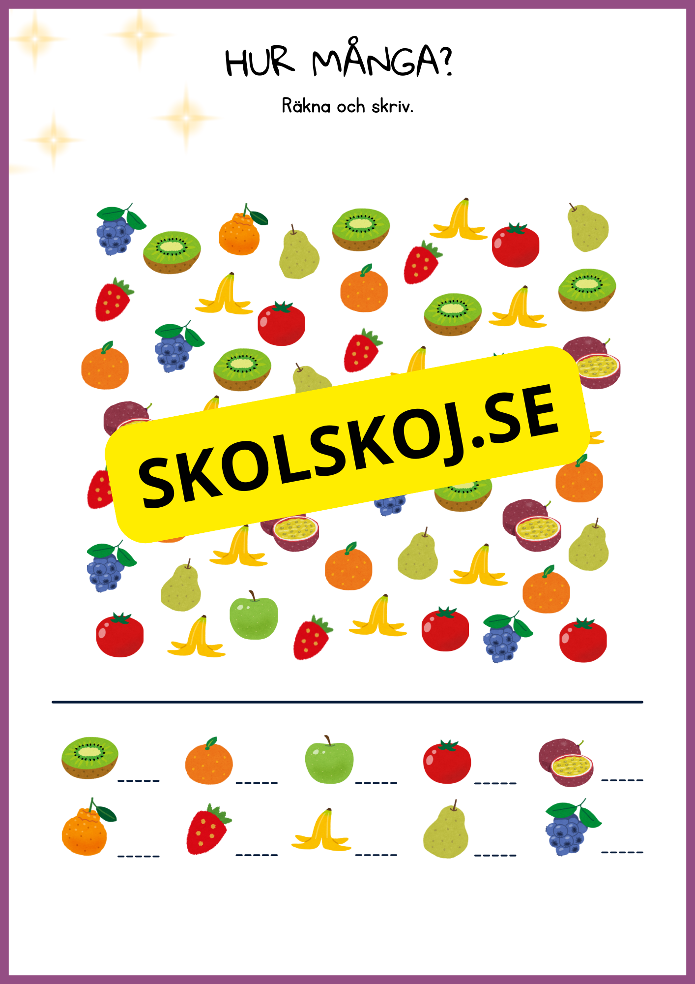 Skolstart - Vi är tillbaka