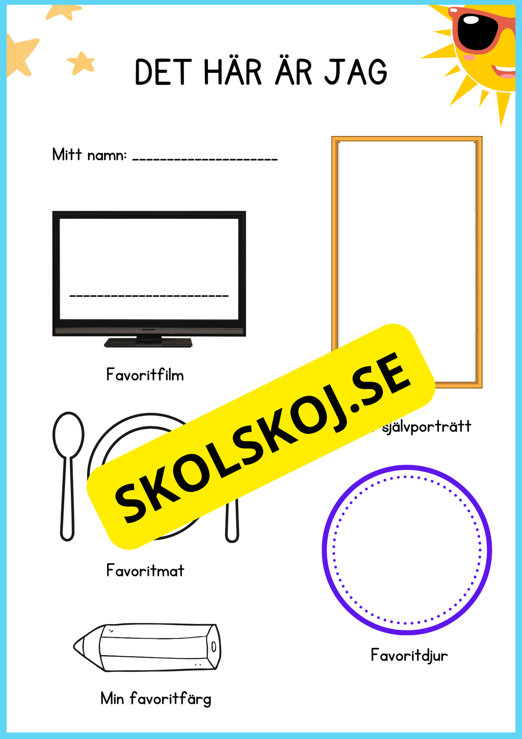 Skolstart - Häfte