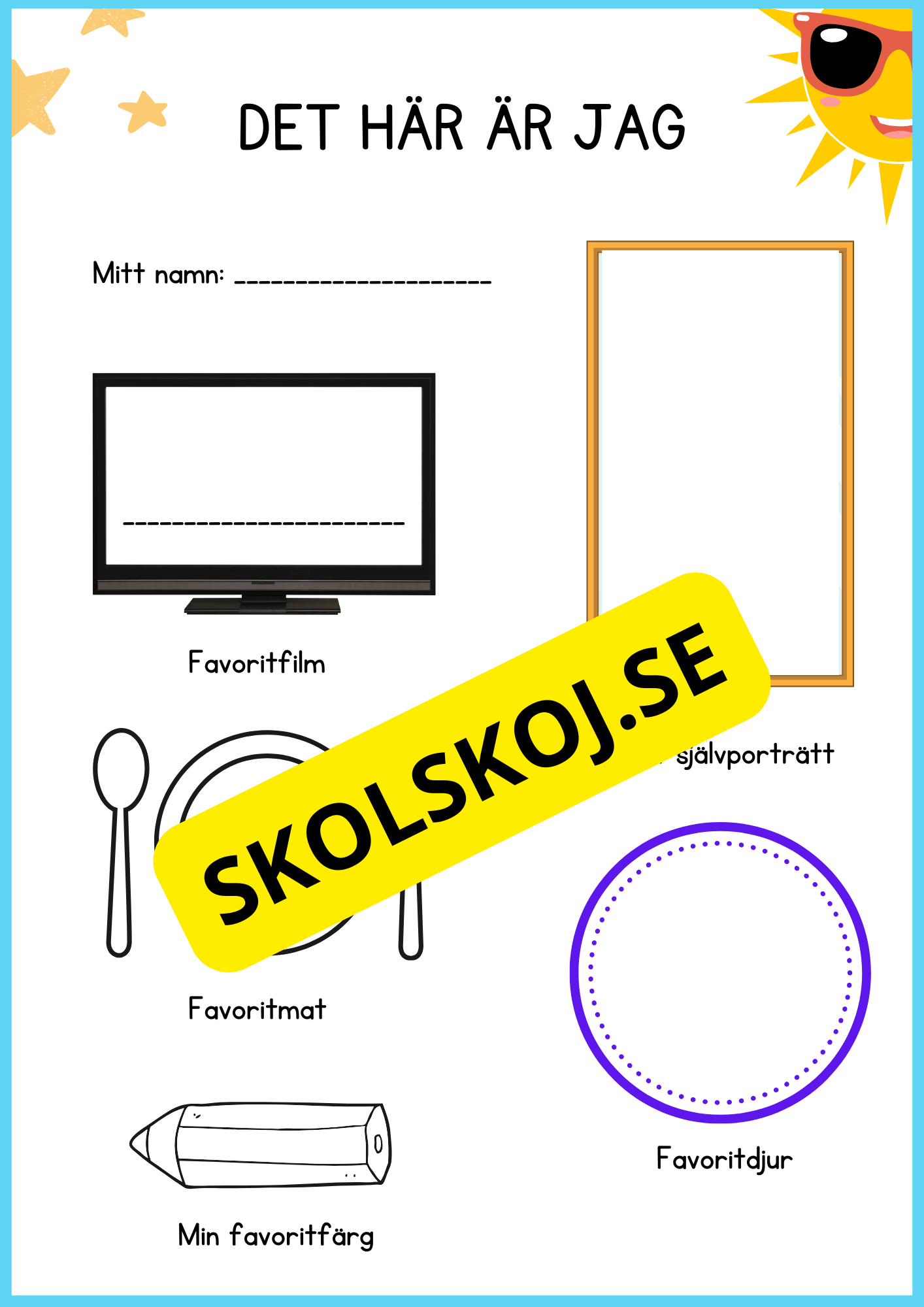 Skolstart - Häfte