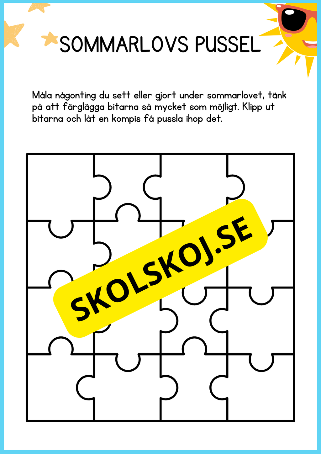 Skolstart - Häfte