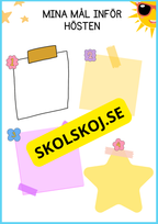 Skolstart - Häfte