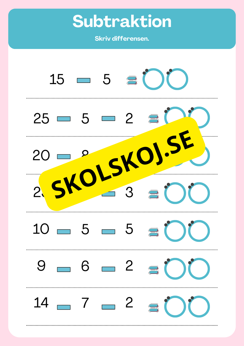 Skolstart - Matte