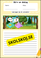 Skriv dialog