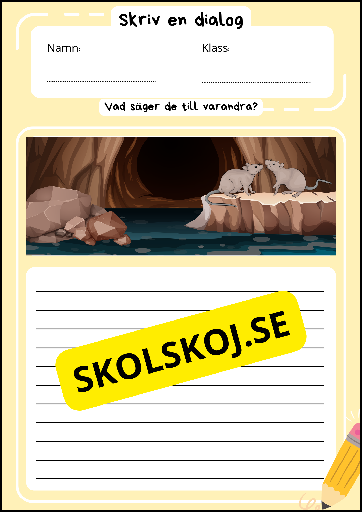 Skriv dialog