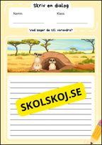 Skriv dialog