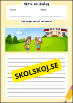 Skriv dialog