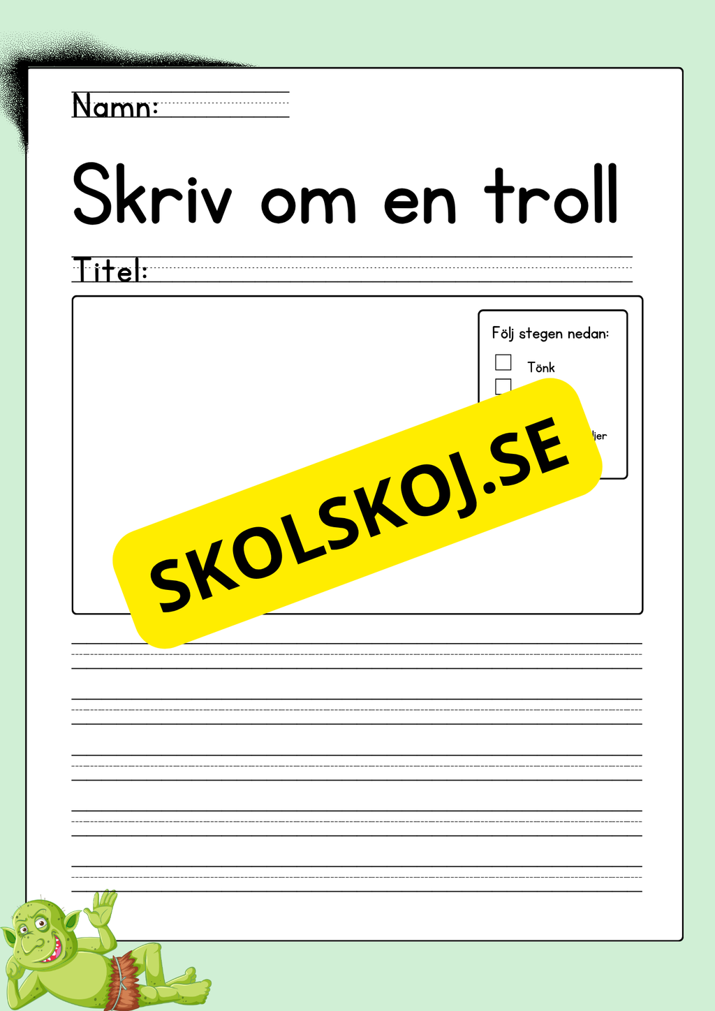 Skriv korta berättelser