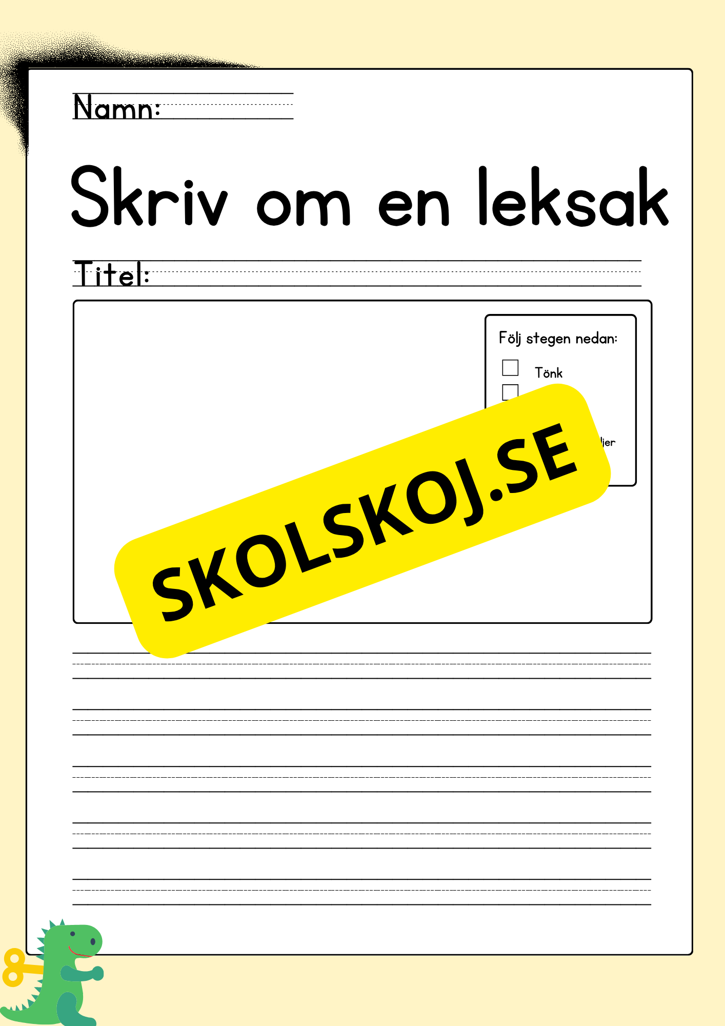 Skriv korta berättelser