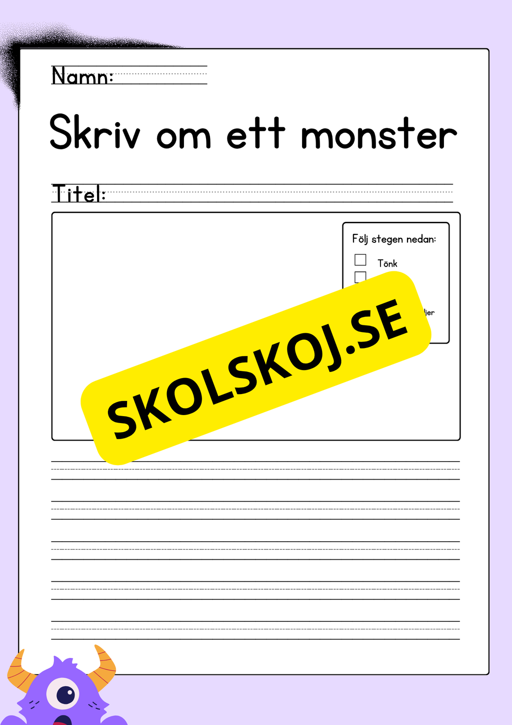 Skriv korta berättelser