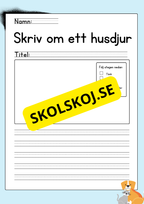Skriv korta berättelser