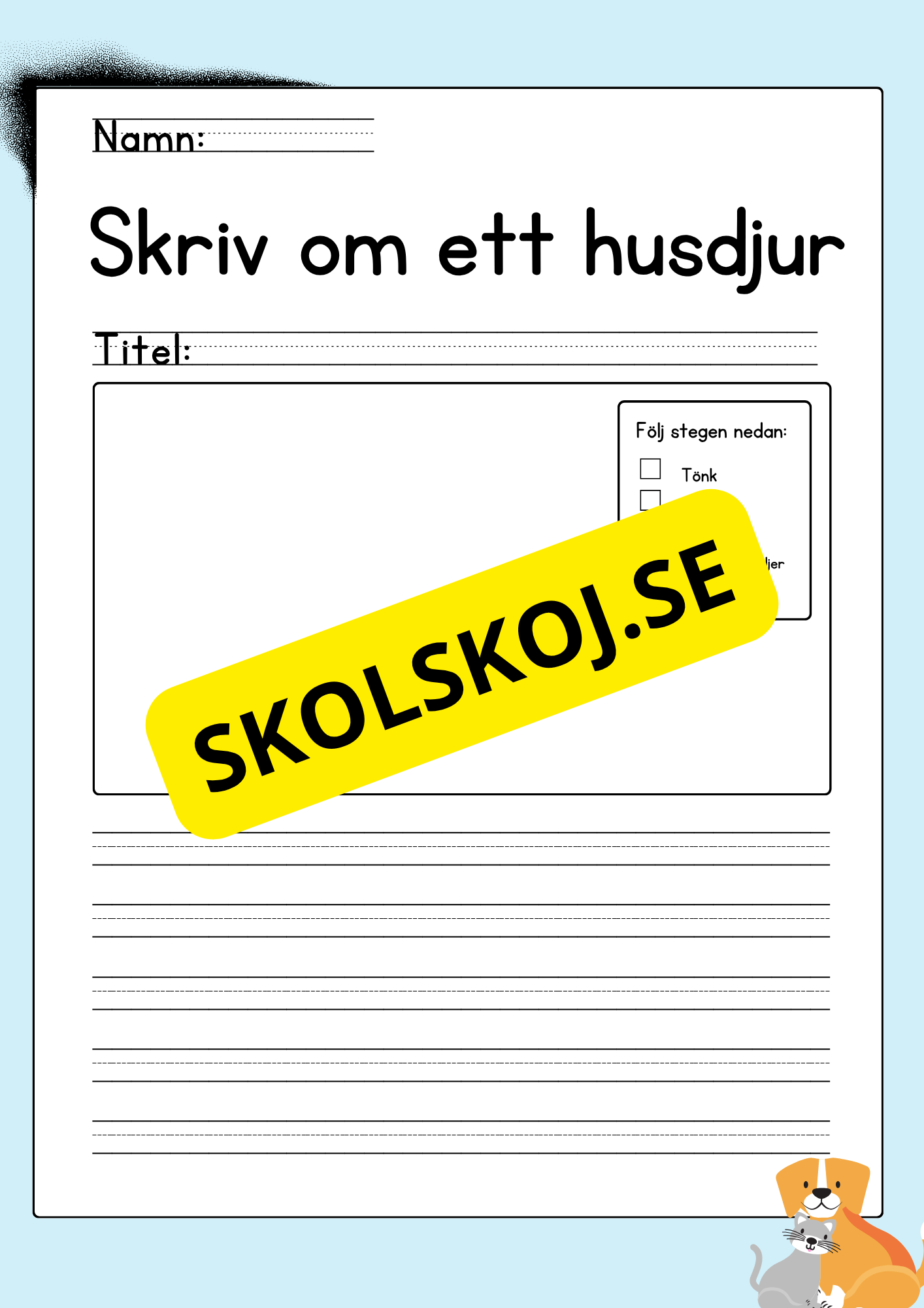 Skriv korta berättelser