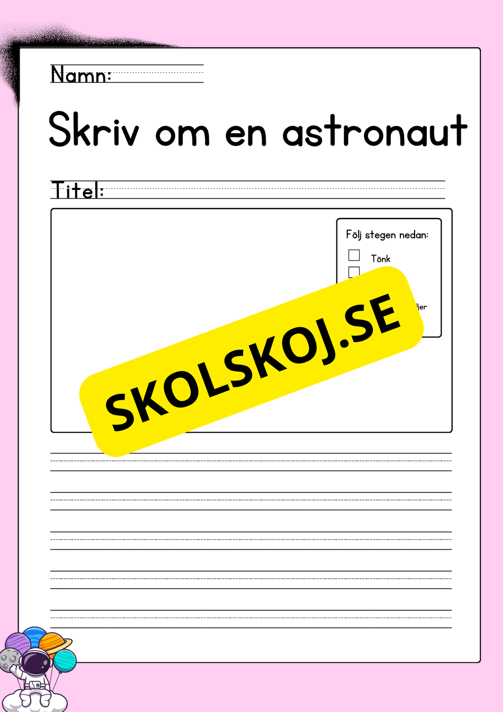 Skriv korta berättelser