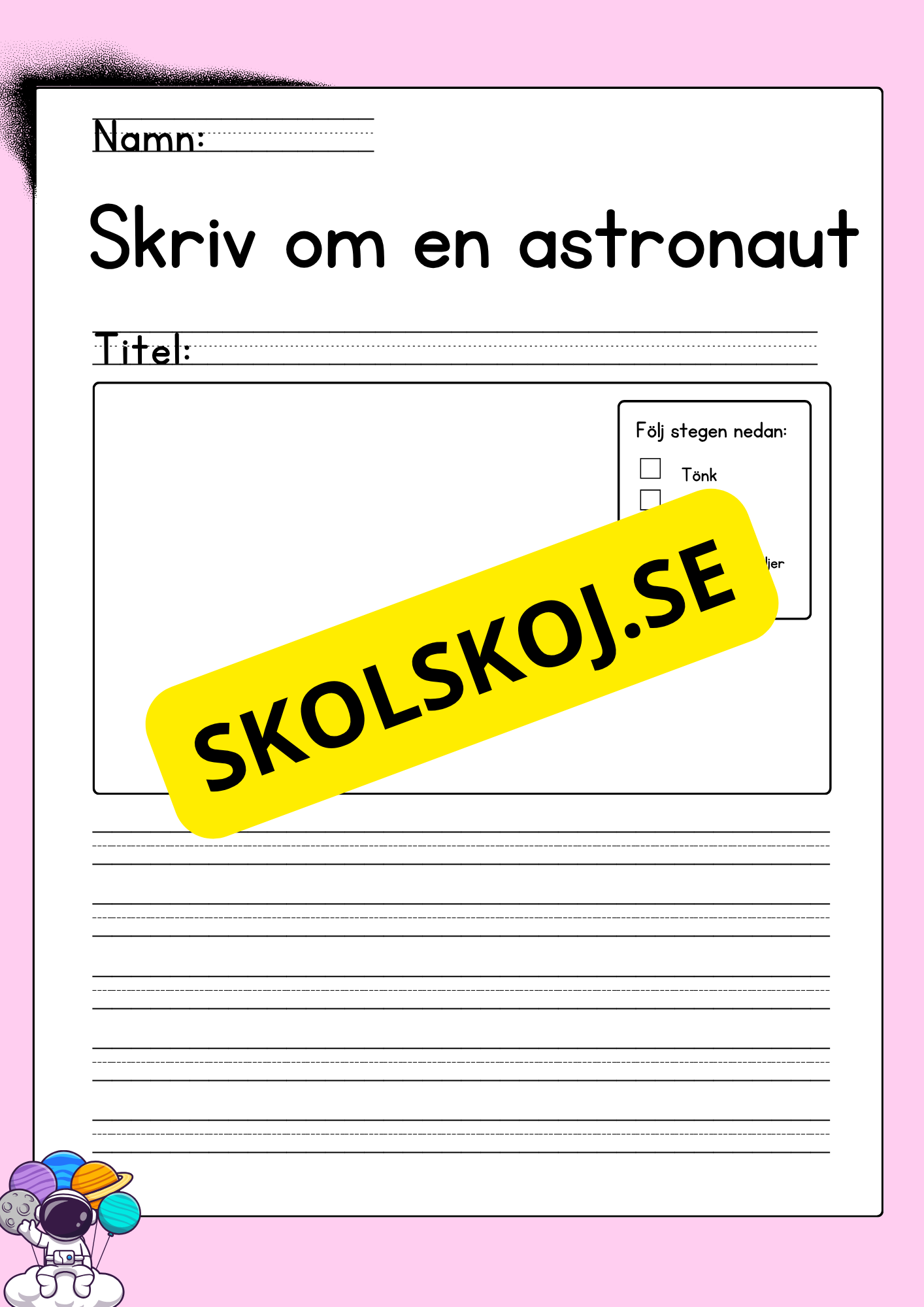 Skriv korta berättelser