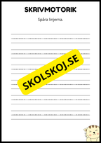 Skrivmotorik - Finmotorik