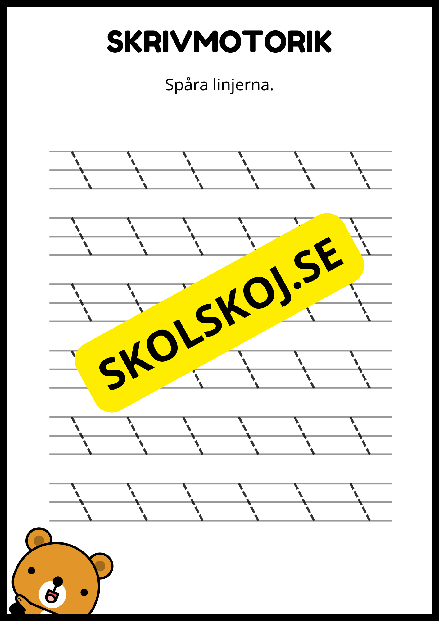 Skrivmotorik - Finmotorik