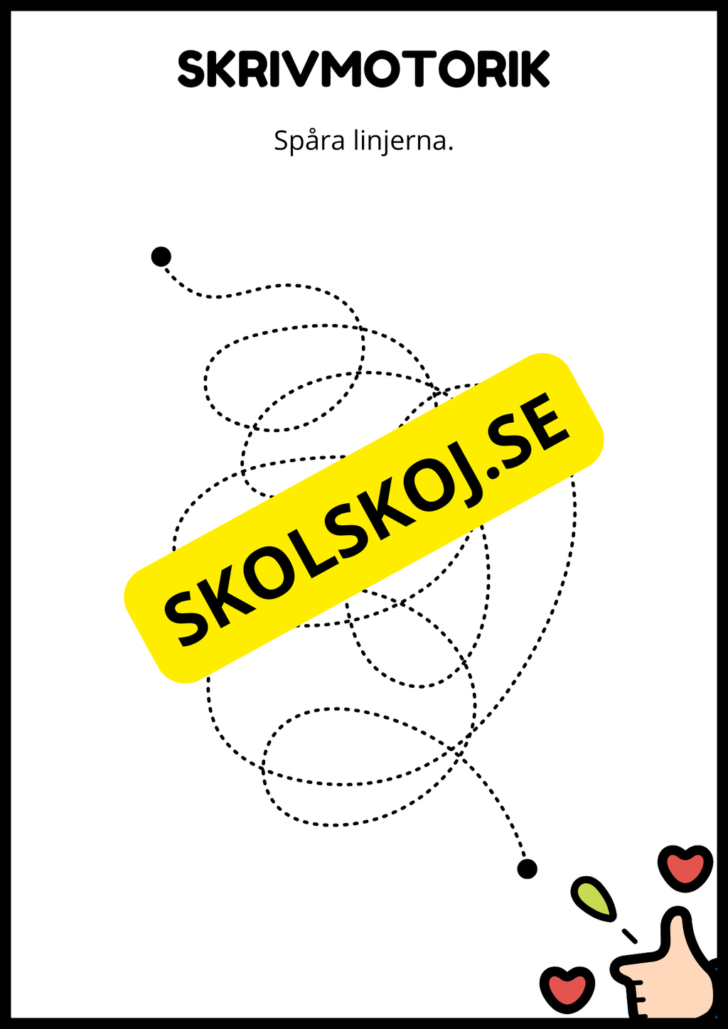 Skrivmotorik - Finmotorik