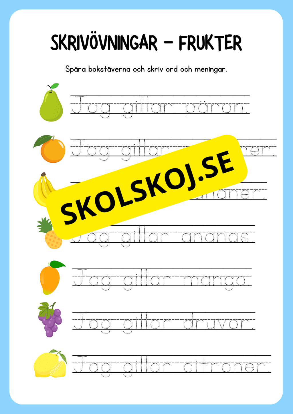 Skrivövningar