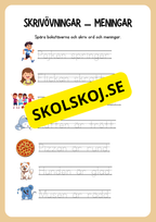 Skrivövningar