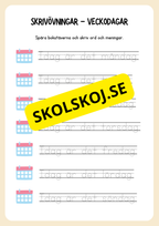 Skrivövningar