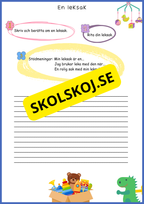 Skriv, rita och berätta