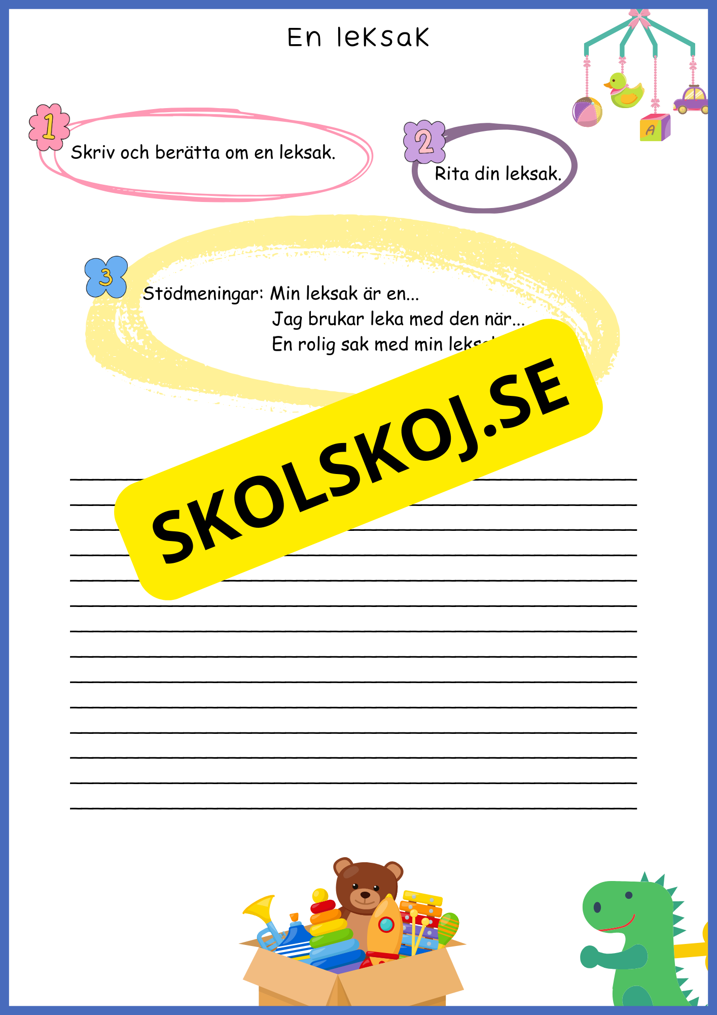 Skriv, rita och berätta