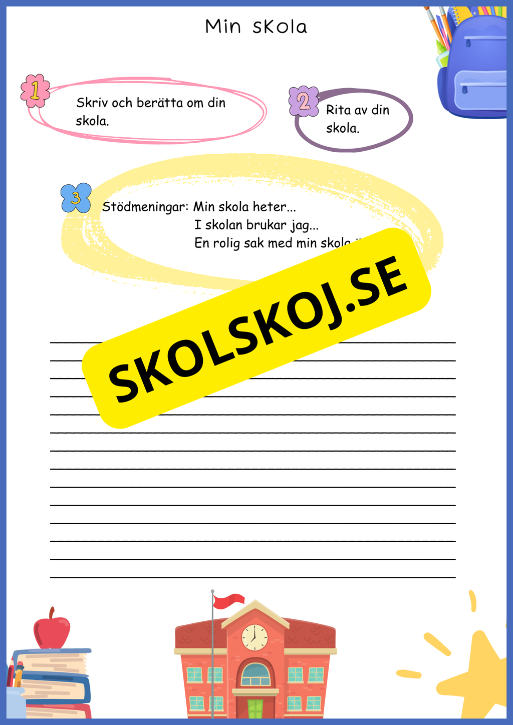 Skriv, rita och berätta