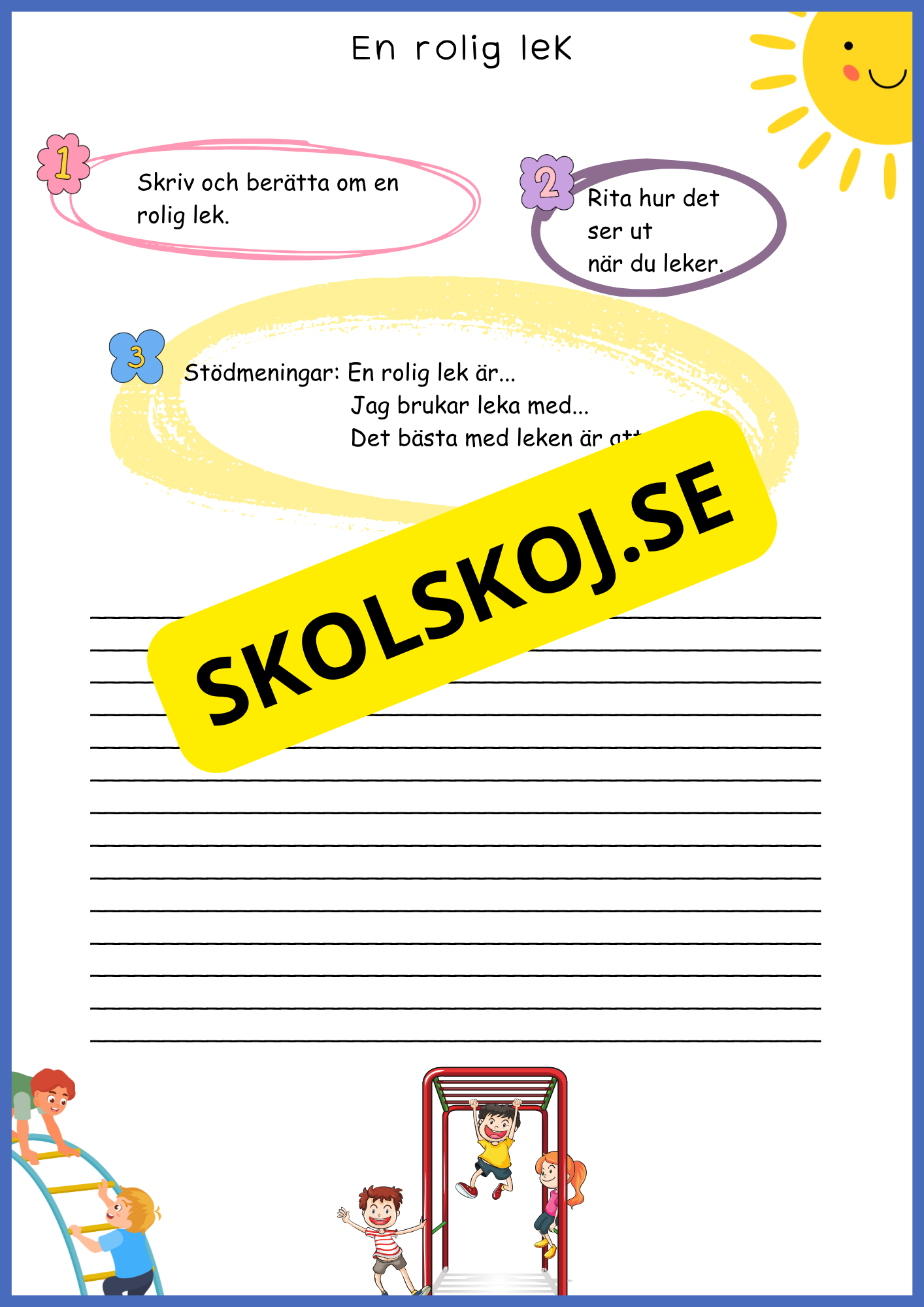 Skriv, rita och berätta