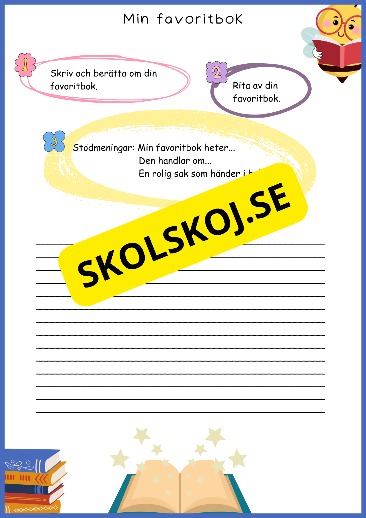 Skriv, rita och berätta