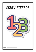 Skriv siffror 0-10