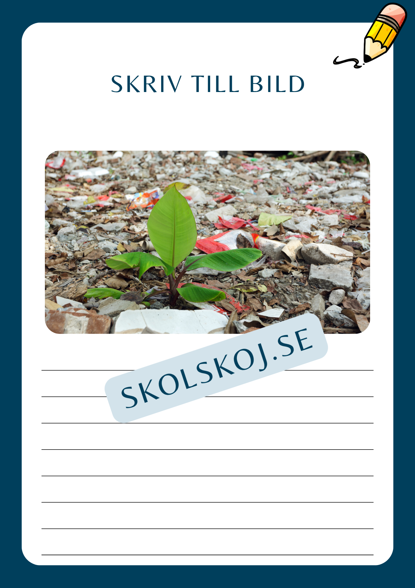 Skriv till bild - Häfte