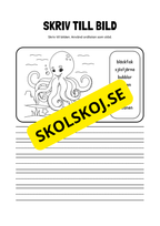 Skriv till bild - Ordlista som stöd