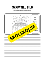 Skriv till bild - Ordlista som stöd