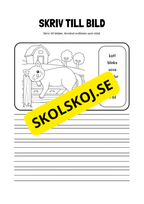 Skriv till bild - Ordlista som stöd
