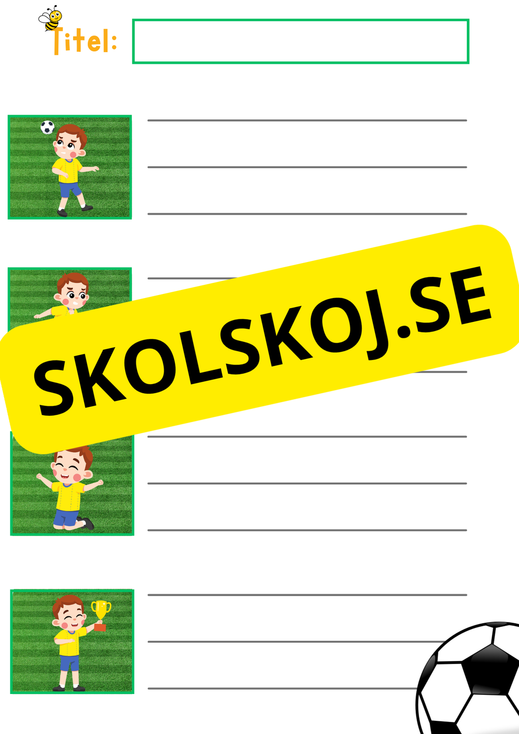 Skriv till bilderna