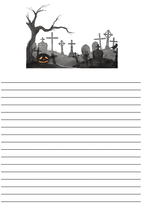 Skriv till en bild - Halloween