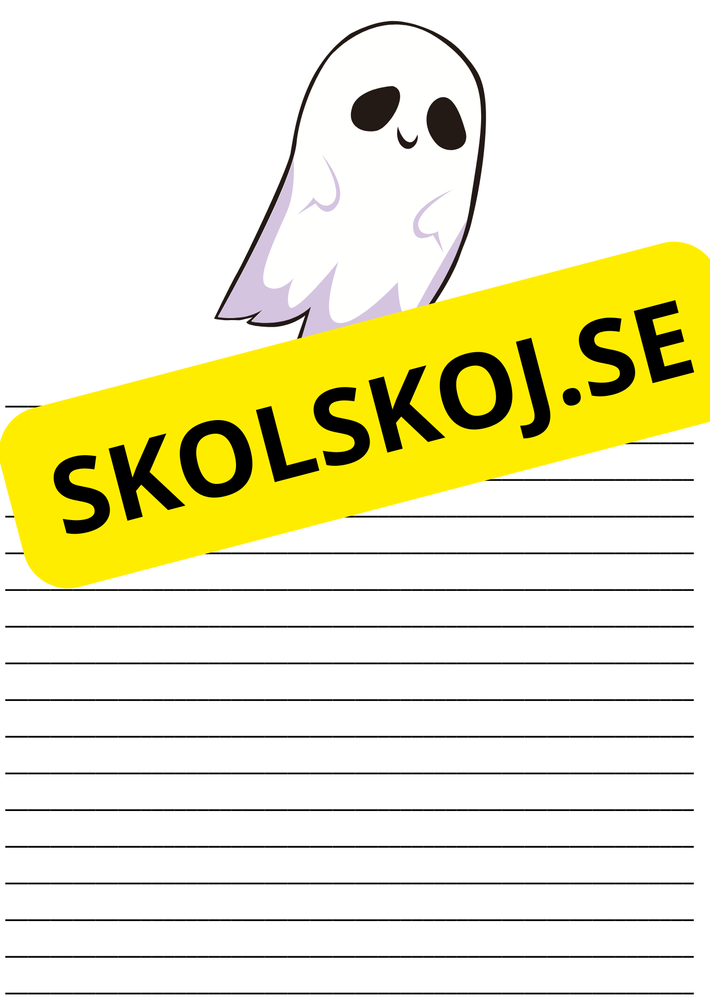 Skriv till en bild - Halloween