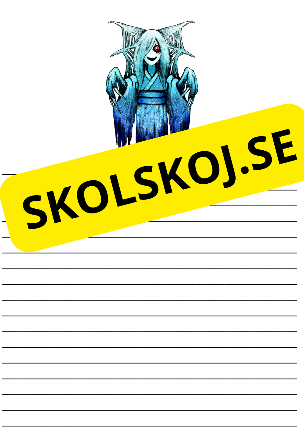 Skriv till en bild - Halloween