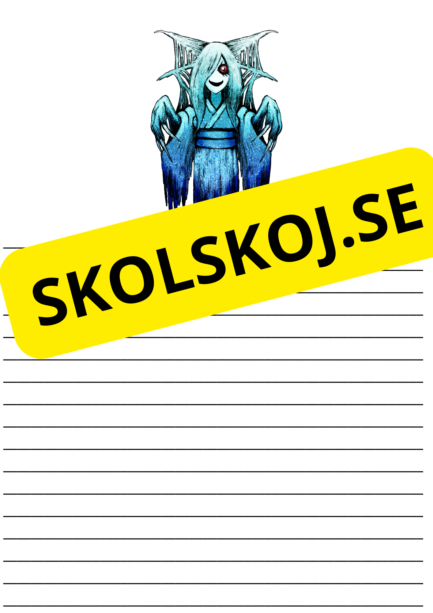 Skriv till en bild - Halloween