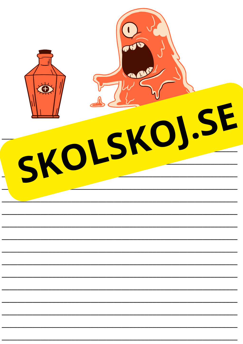 Skriv till en bild - Halloween
