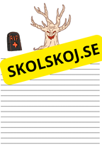Skriv till en bild - Halloween