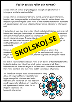 Sociala roller och normer - Årskurs 4 - 6 (44 sidor)
