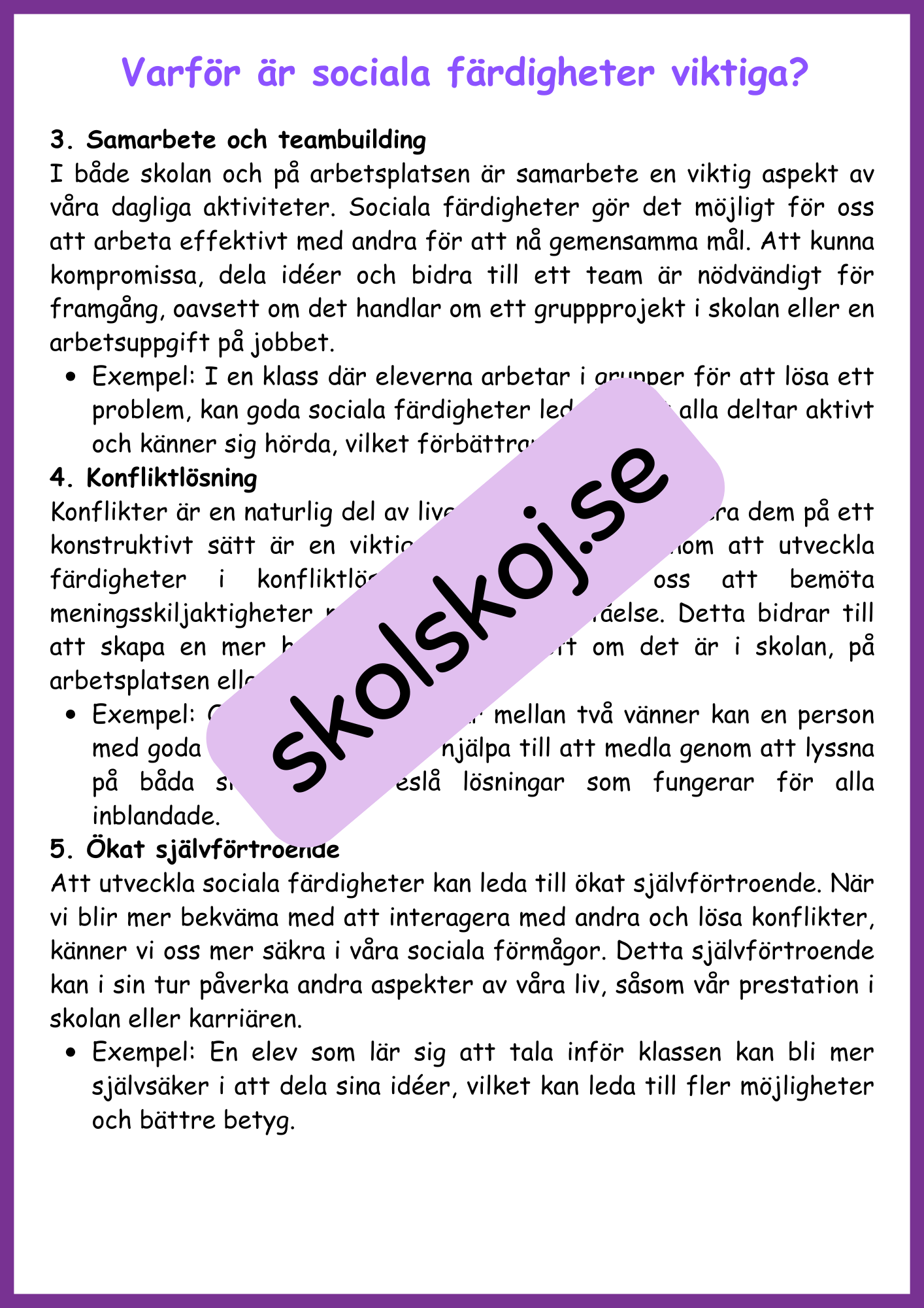 Social färdighetsträning - Bygg bättre relationer