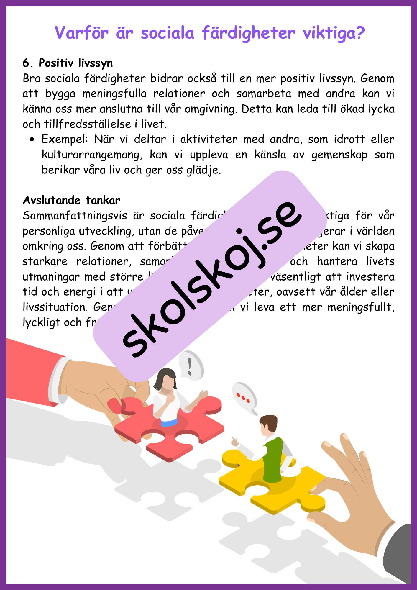 Social färdighetsträning - Bygg bättre relationer