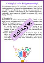 Social färdighetsträning - Bygg bättre relationer