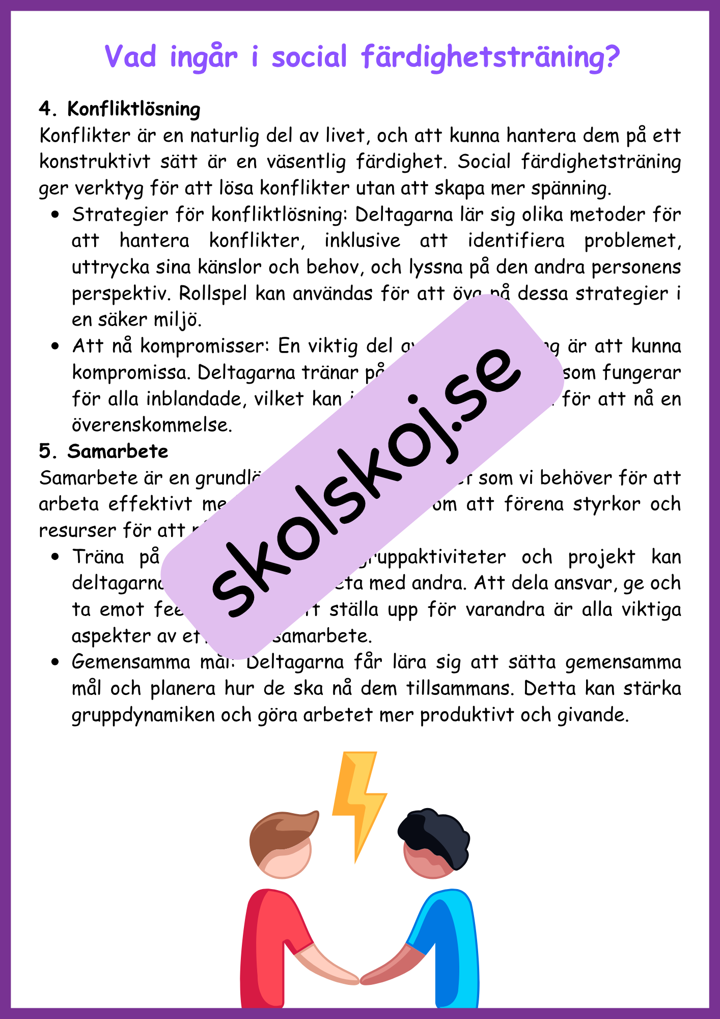Social färdighetsträning - Bygg bättre relationer