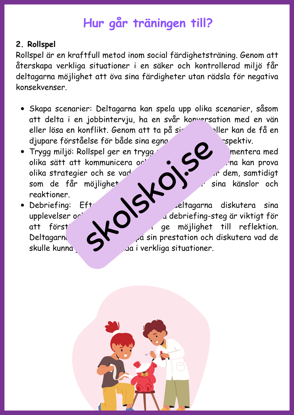 Social färdighetsträning - Bygg bättre relationer